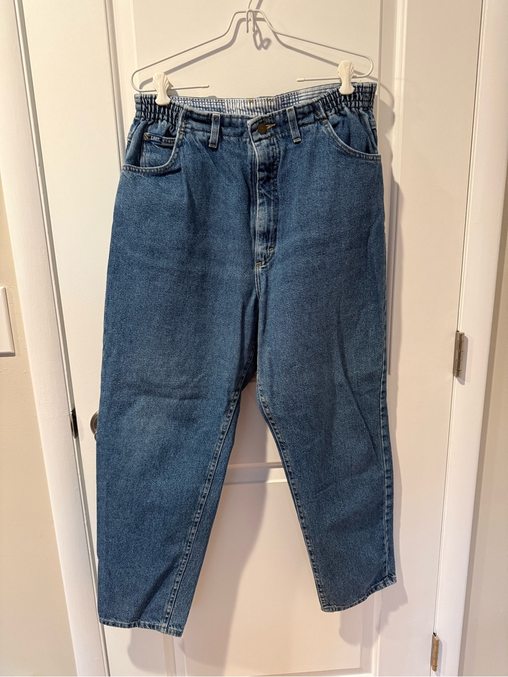 Lee Vintage Women's High-Rise Relaxed Fit Jeans - Blue Denim